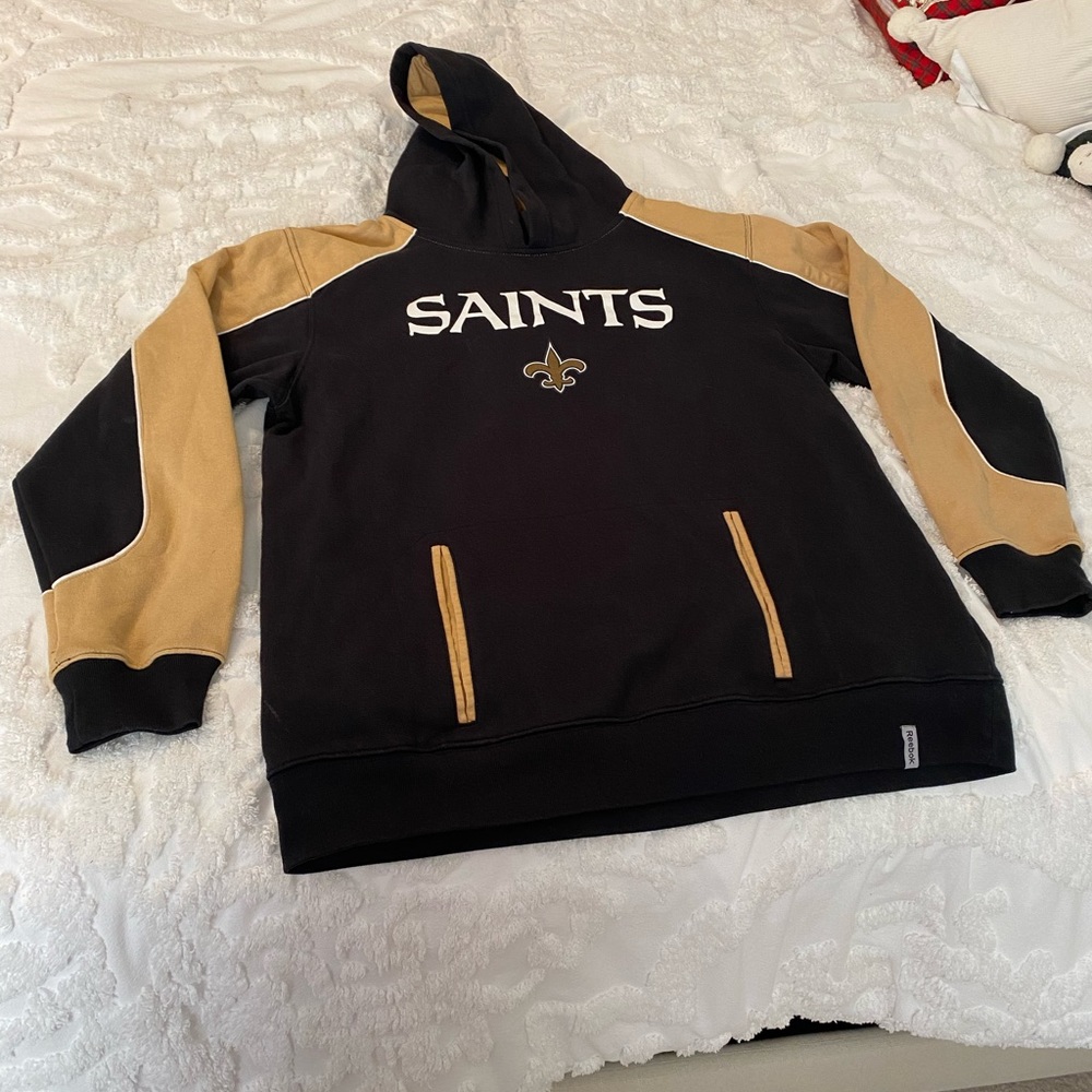 Reebok NFL New Orleans Saints hoodie Youth XL (18/20) #reebok #nfl #nflsaints